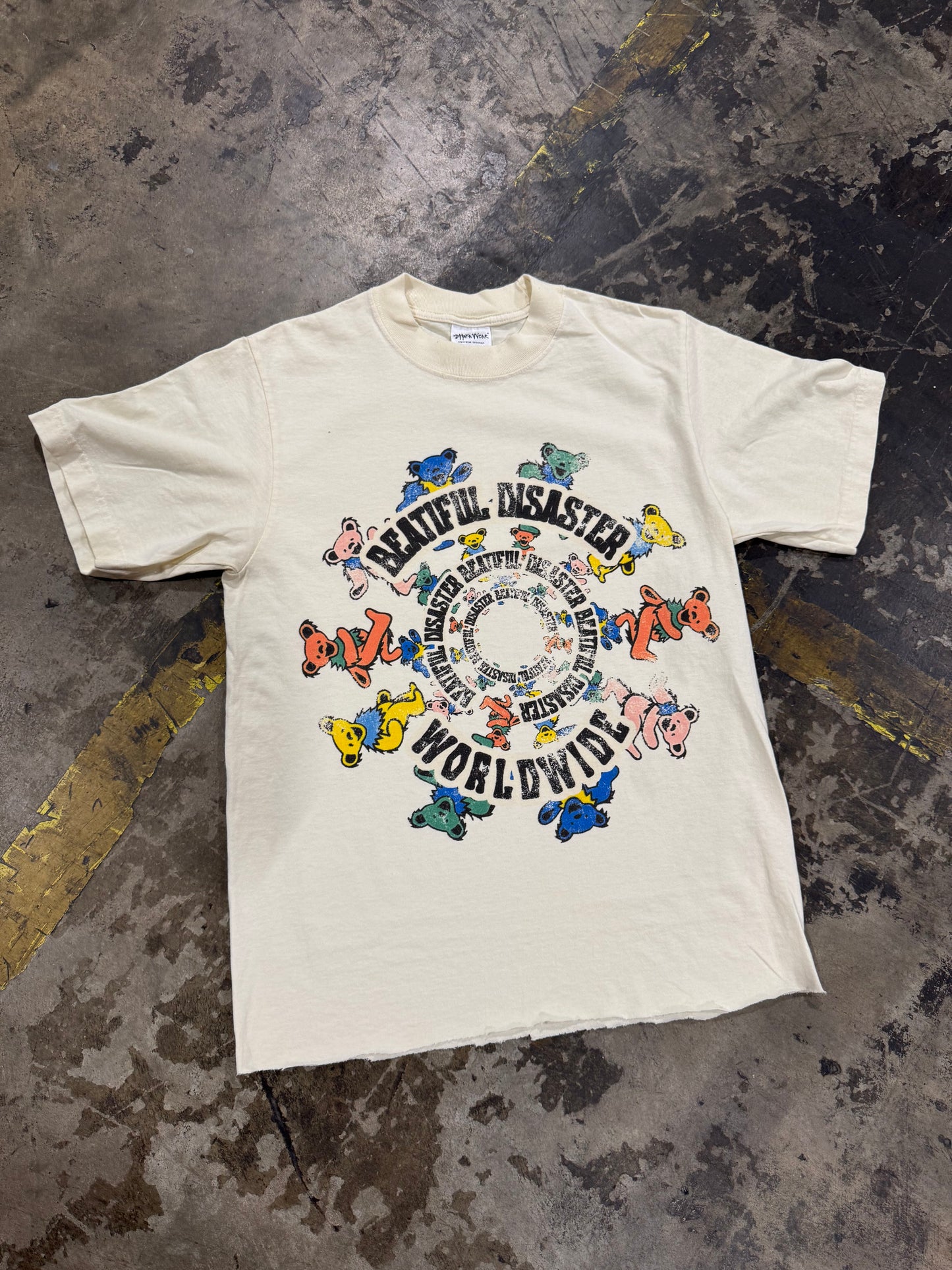 Beatiful Disaster Misfit Millionaire Tee💰 - Tan