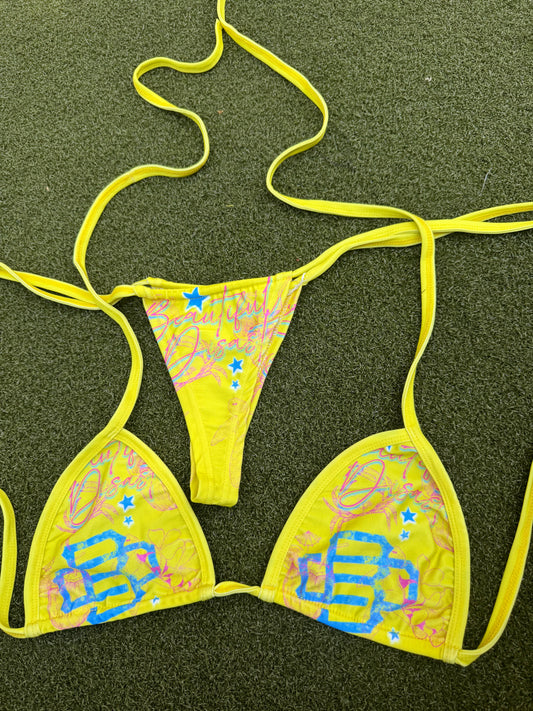 SS26 IAM A BeautifulDisaster Bikini Set