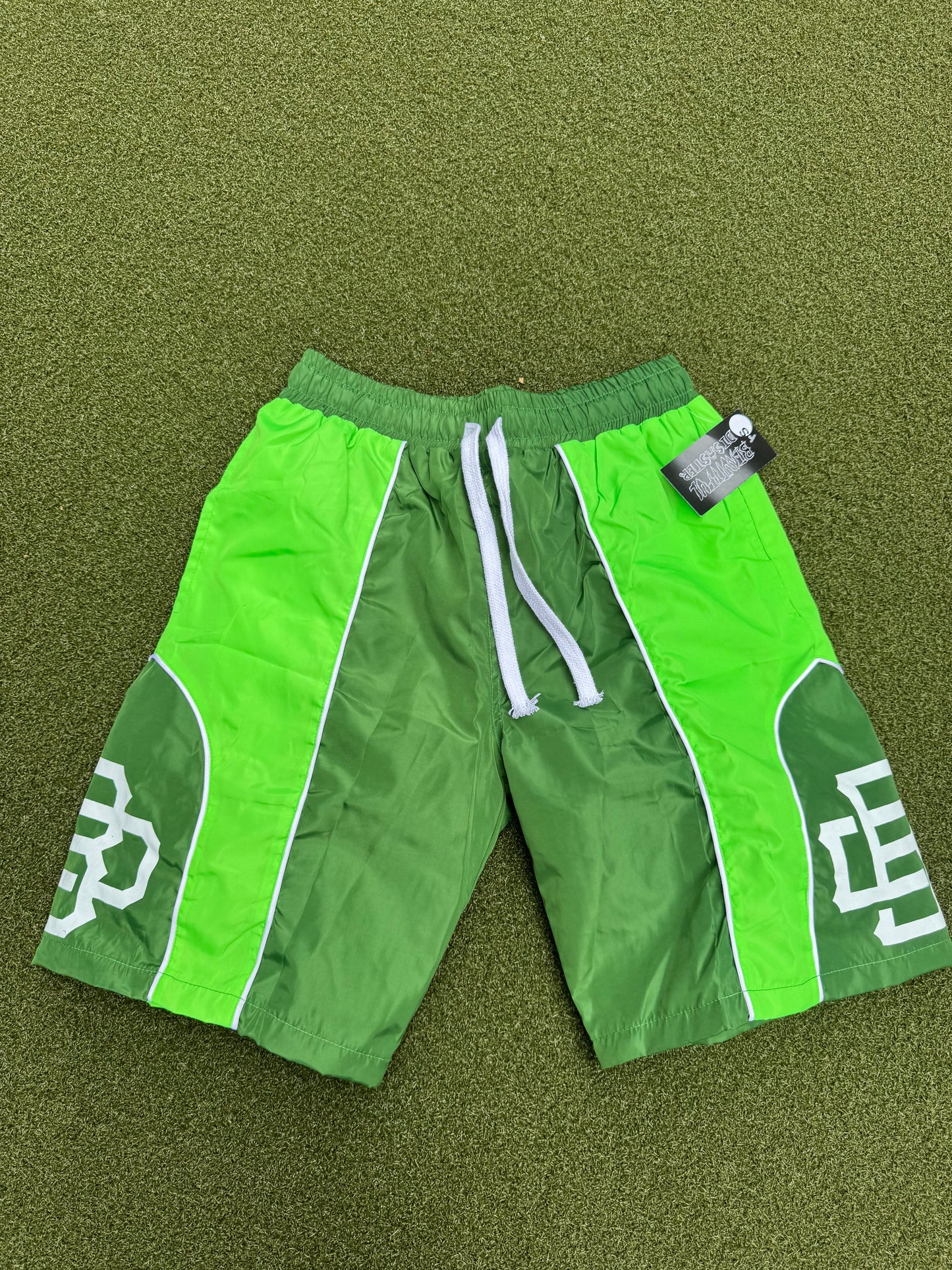 BeautifulDisaster Nylon Flow Shorts🌐 - Green